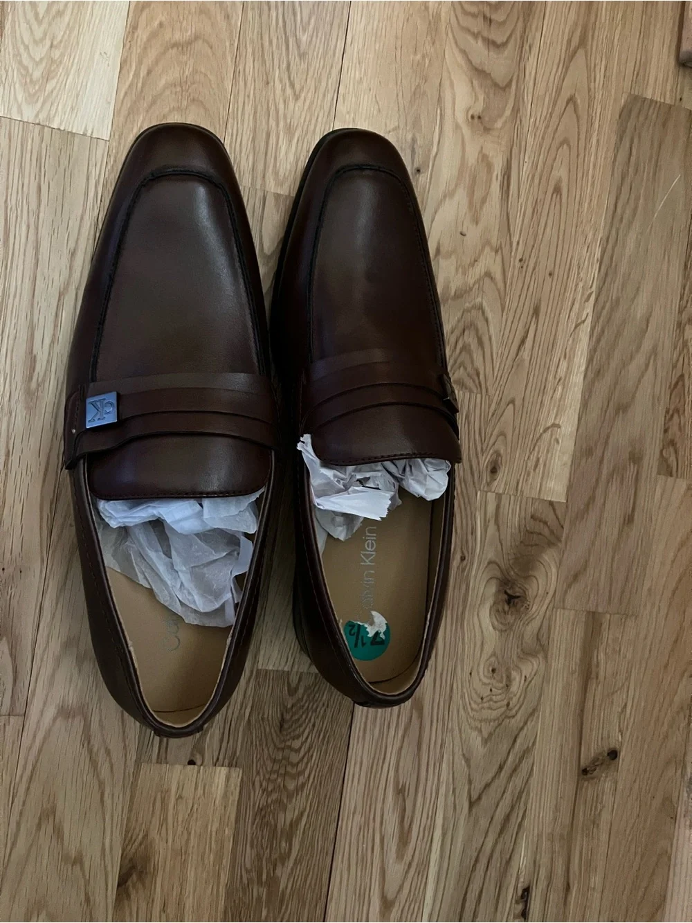 Calvin Klein Men’s Dark Brown Loafers
